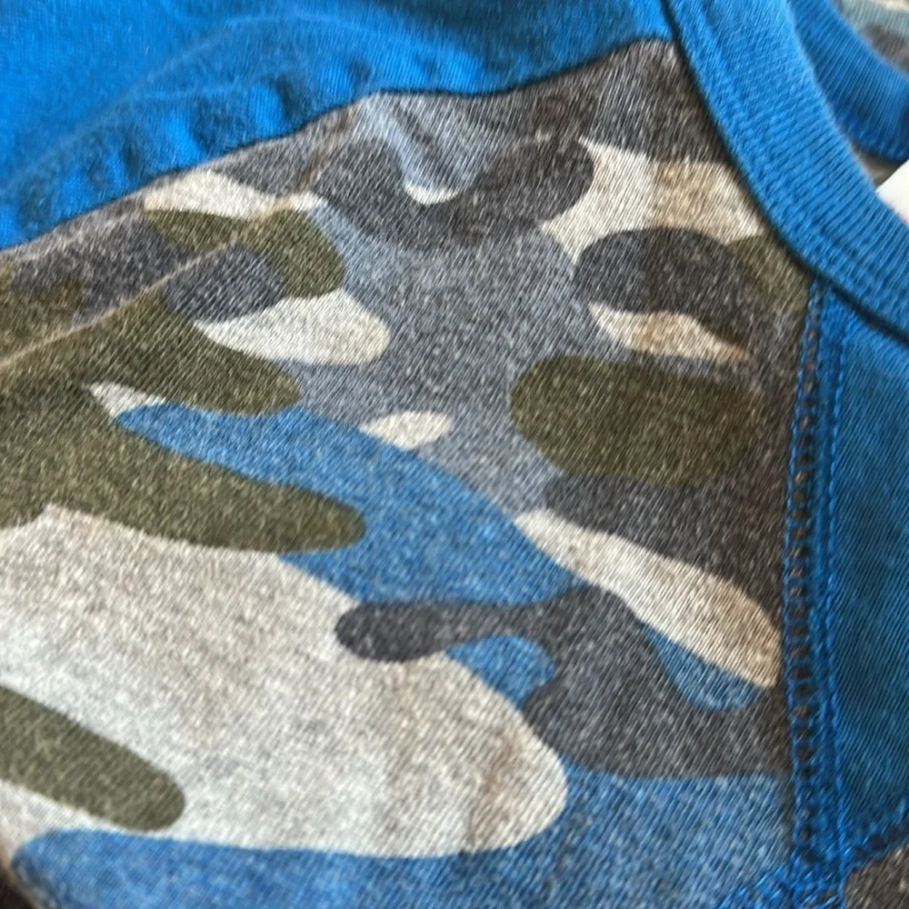 Hanna Andersson Kids Camouflage Long Sleeve Shirt, Sz 150 (US 12)